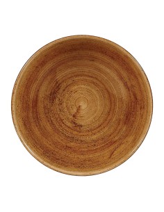 Assiettes coupe Churchill Stonecast Patina 182mm - Lot de 12