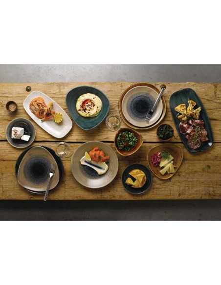 Assiettes Churchill Stonecast Patina 165 mm - Lot de 12