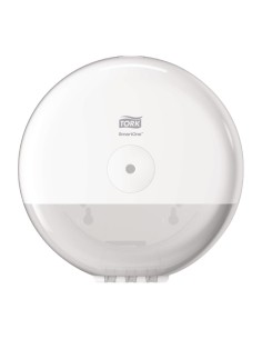 Distributeur de papier toilette Tork Smart One Mini blanc