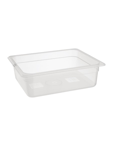 Bac GN 1/2 polypropylène Nisbets Essentials 5,9 L sans couvercle