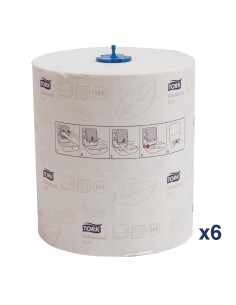 Bobines d'essuie-main Tork Advanced 2 plis 150 m - lot de 6