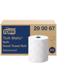 Bobines d'essuie-main Tork Advanced 2 plis 150 m - lot de 6 2
