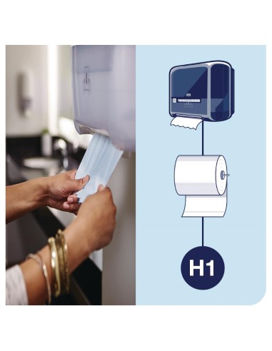 Distributeur de bobine d'essuie-mains Tork Matic blanc