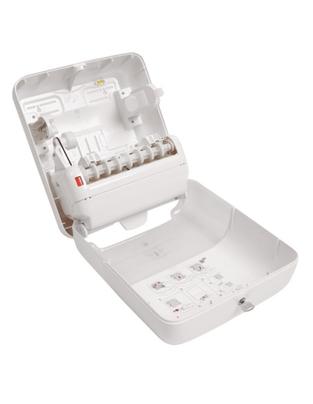 Distributeur de bobine d'essuie-mains Tork Matic blanc