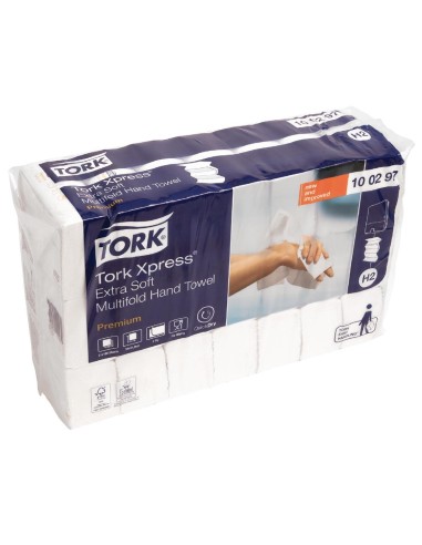 Essuie-mains ultra doux 2 plis Multifold Tork - 2100 pcs