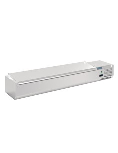 Saladette Polar Série G 8x GN 1/4 - inox, contrôle numérique