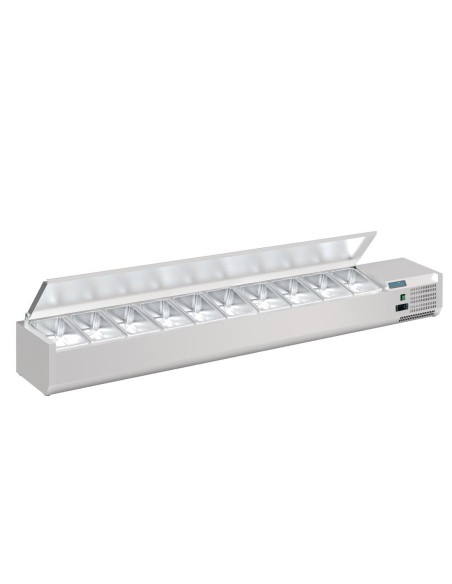 Saladette Polar Série G 10x GN 1/4 - inox, 230 V