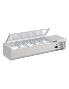 Saladette Polar Série G 5x GN 1/4 - inox, 2-8°C 2