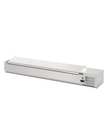 Saladette Polar Série G 8x GN 1/4 - inox, contrôle numérique