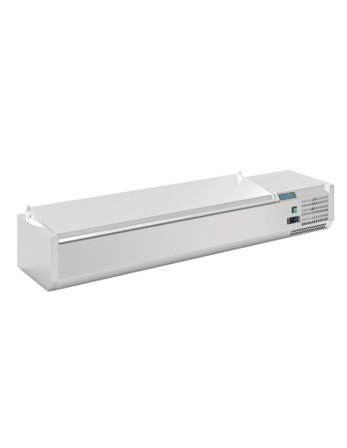 Saladette Polar Série G 7x GN 1/4 - inox, 2-8°C