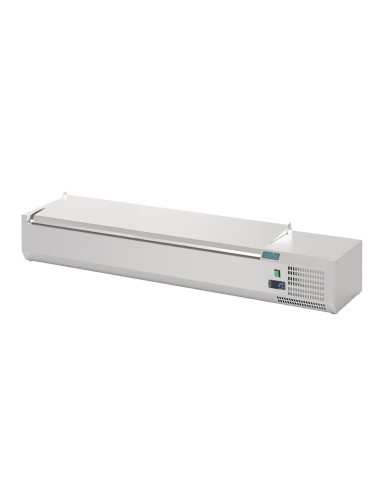 Saladette Polar Série G 7x GN 1/4 - inox, 2-8°C