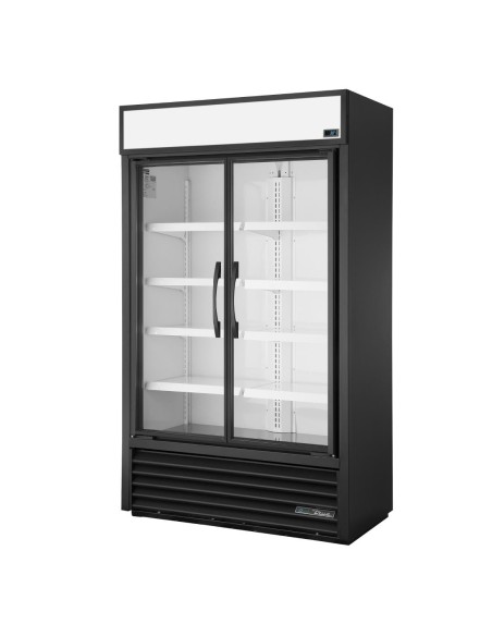 Vitrine réfrigérée True Slimline 525 L noire - 5 ans garantie
