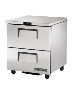 Congélateur sous comptoir True 2 tiroirs TUC-27F-D-2-HC
