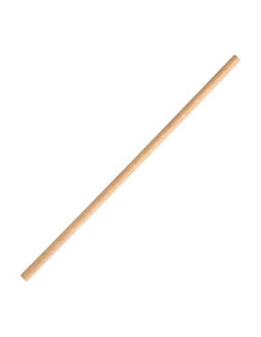 Pailles compostables en papier kraft Fiesta Compostable - lot de 250