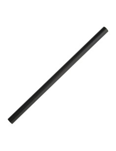 Pailles à smoothie compostables Fiesta noir 210mm - lot 250