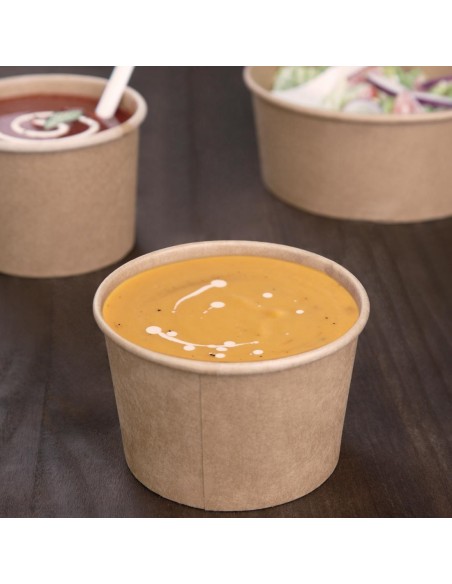 Pots à soupe compostables PLA Fiesta 230ml - lot de 500