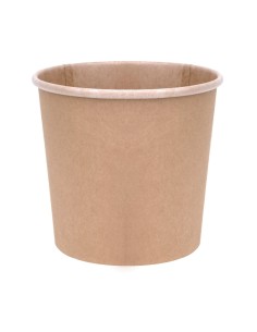 Pots à soupe compostables Fiesta 740 ml - Lot de 500