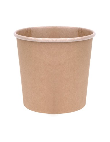 Pots à soupe compostables Fiesta 740 ml - Lot de 500
