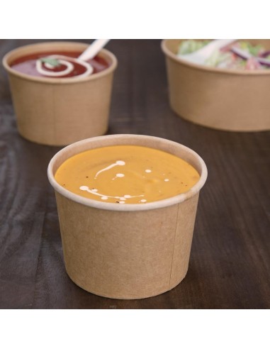 Pots à soupe compostables PLA Fiesta 98 mm - 500 pcs