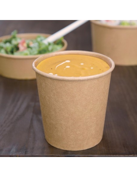 Pots à soupe compostables PLA Fiesta 98 mm - 500 pcs