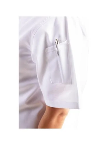 Veste de cuisine mixte Whites Chicago manches courtes blanche M