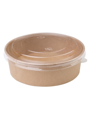 Bols salade kraft 500ml - lot de 300 | Fiesta