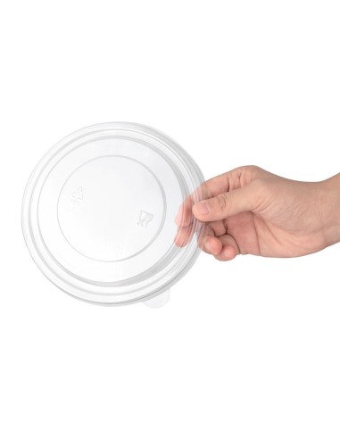Couvercles PET Fiesta Recyclable - lot de 300 pour bols FB196-198