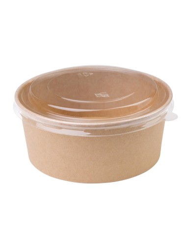 Couvercles PET Fiesta Recyclable - lot de 300 pour bols FB196-198