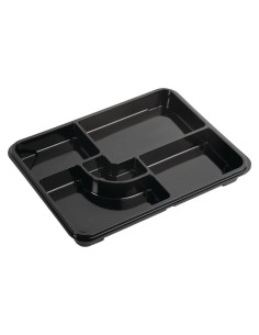 Plateaux repas Bento Faerch recyclables 263x201 mm - lot de 90