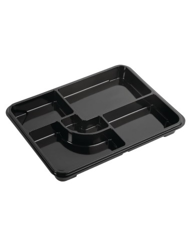 Plateaux repas Bento Faerch recyclables 263x201 mm - lot de 90