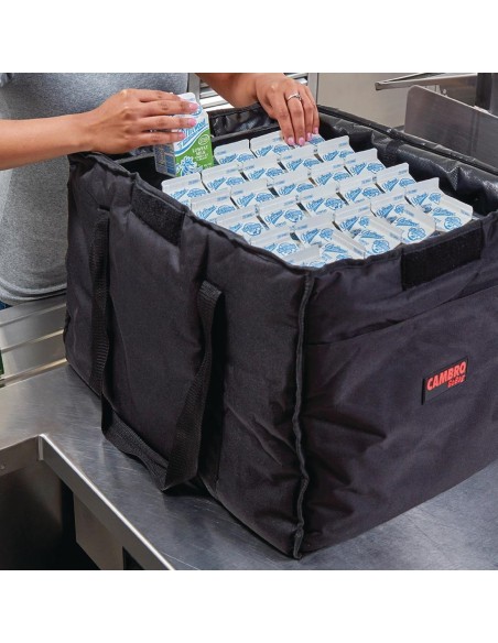Sac de livraison moyen Cambro GoBag - Noir