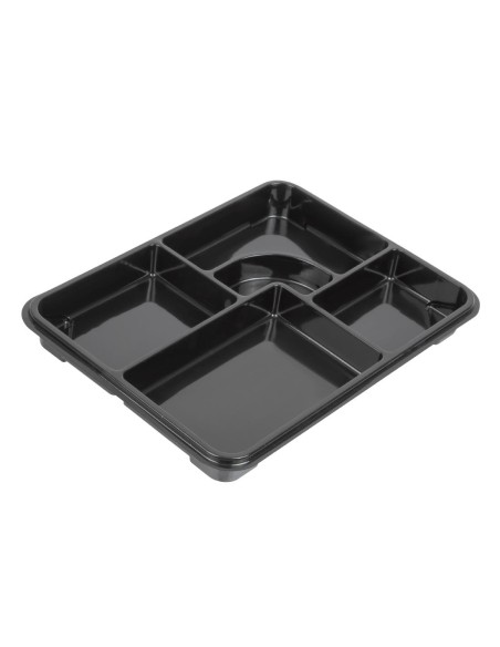 Plateaux repas Bento Faerch recyclables 263x201 mm - lot de 90