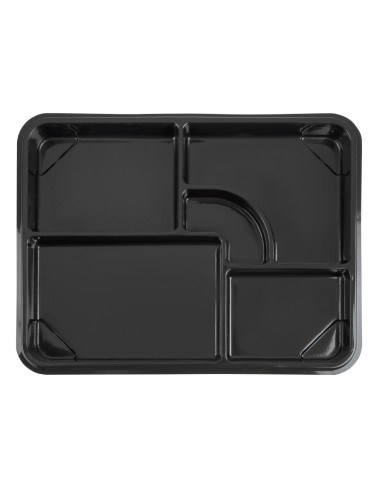 Plateaux repas Bento Faerch recyclables 263x201 mm - lot de 90