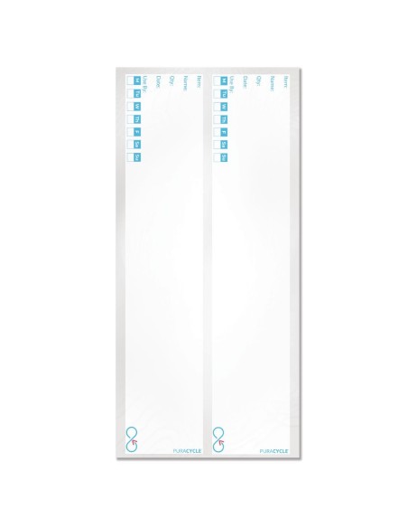 Etiquettes de traéabilité réutilisables Puracycle - lot de 25