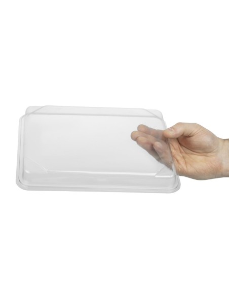 Couvercles PET recyclables 263x201 mm - lot de 90