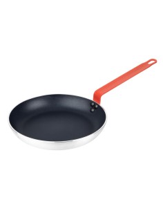 Poêle aluminium antiadhésive Teflon Platinum Plus Hygiplas 280 mm - rouge