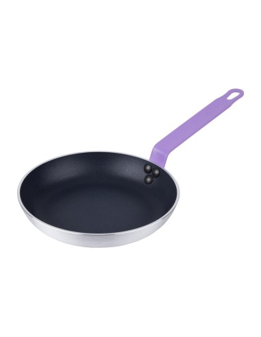 Poêle antiadhésive Teflon Platinum Plus Hygiplas 240mm - Violet