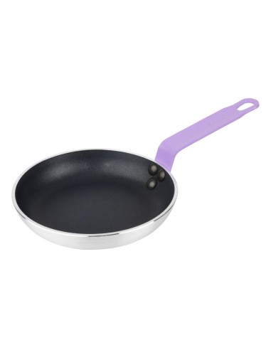 Poêle antiadhésive Teflon Platinum Plus Hygiplas 200mm violet