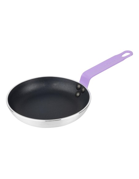 Poêle antiadhésive Teflon Platinum Plus Hygiplas 200mm violet