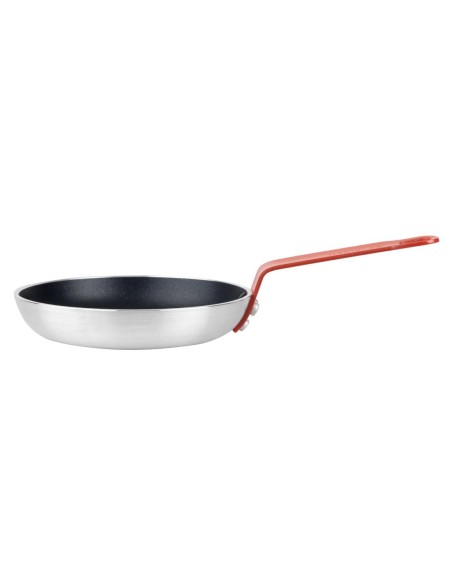 Poêle antiadhésive aluminium 200 mm - Hygiplas rouge