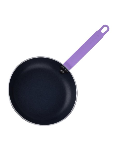 Poêle antiadhésive Teflon Platinum Plus Hygiplas 240mm - Violet