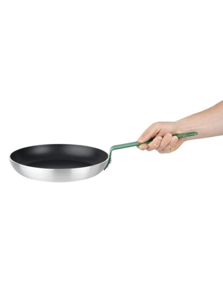 Poêle antiadhésive Hygiplas 280 mm vert