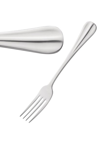 Fourchettes de table Amefa Baguette - Lot de 12 inox 18/0