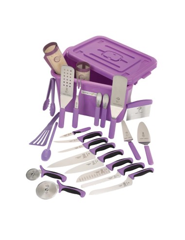 Kit anti allergènes violet Mercer Culinary - 305 mm