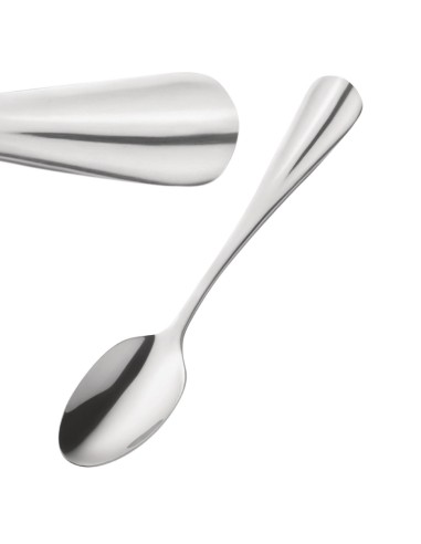 Cuillères à moka Amefa Baguette - lot de 12 inox