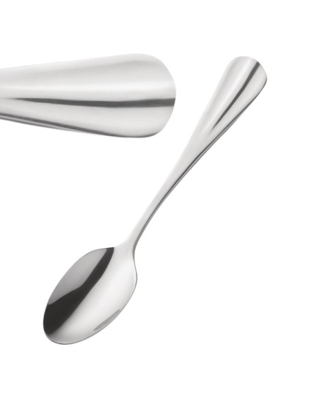 Cuillères à moka Amefa Baguette - lot de 12 inox