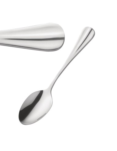 Cuillères à dessert Amefa Baguette - lot de 12 en inox