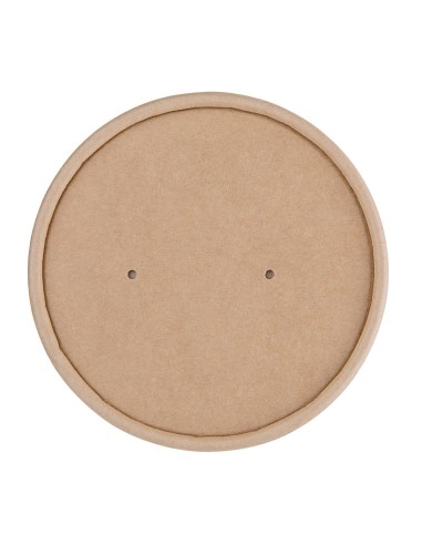 Couvercles en papier compostable 98mm - lot de 500 | Fiesta