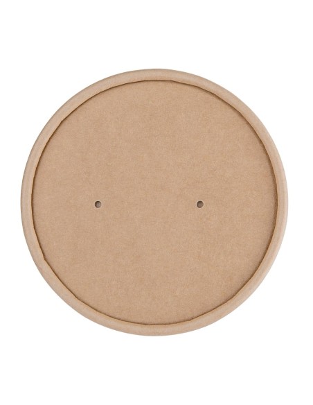 Couvercles en papier compostable 98mm - lot de 500 | Fiesta