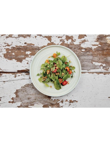 Assiette Plate Vert Printanier Olympia Cavolo 27 cm - Lot de 4